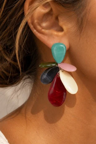 The Renata Jelly Drop Earring - Image 2
