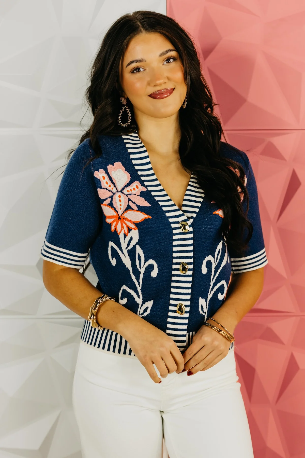 The Riley Floral Cardigan Top - Image 7