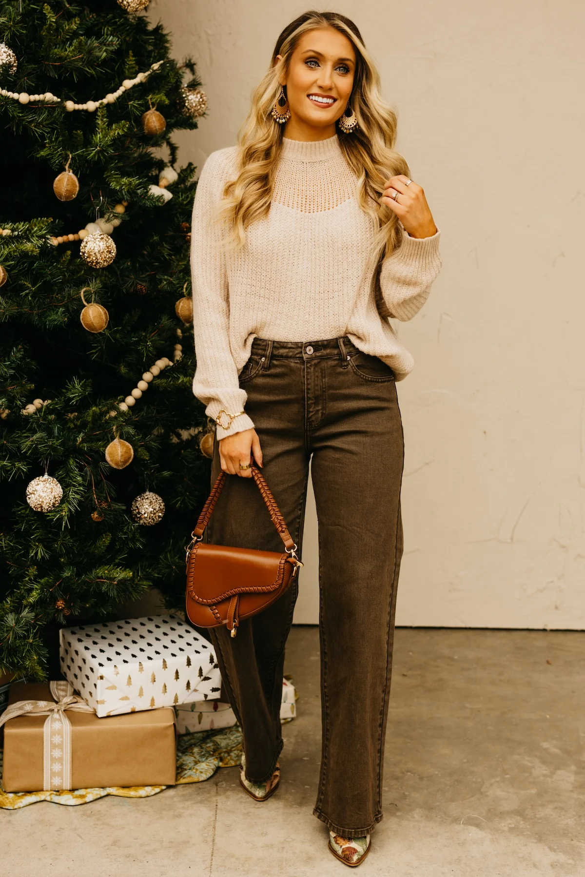 Fate | The Roman Open Knit Sweater - Image 2