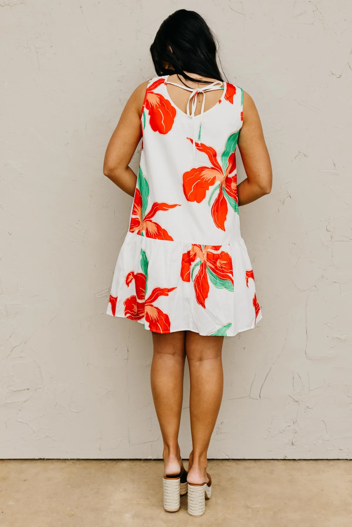 The Romie Floral Mini Dress - Image 7