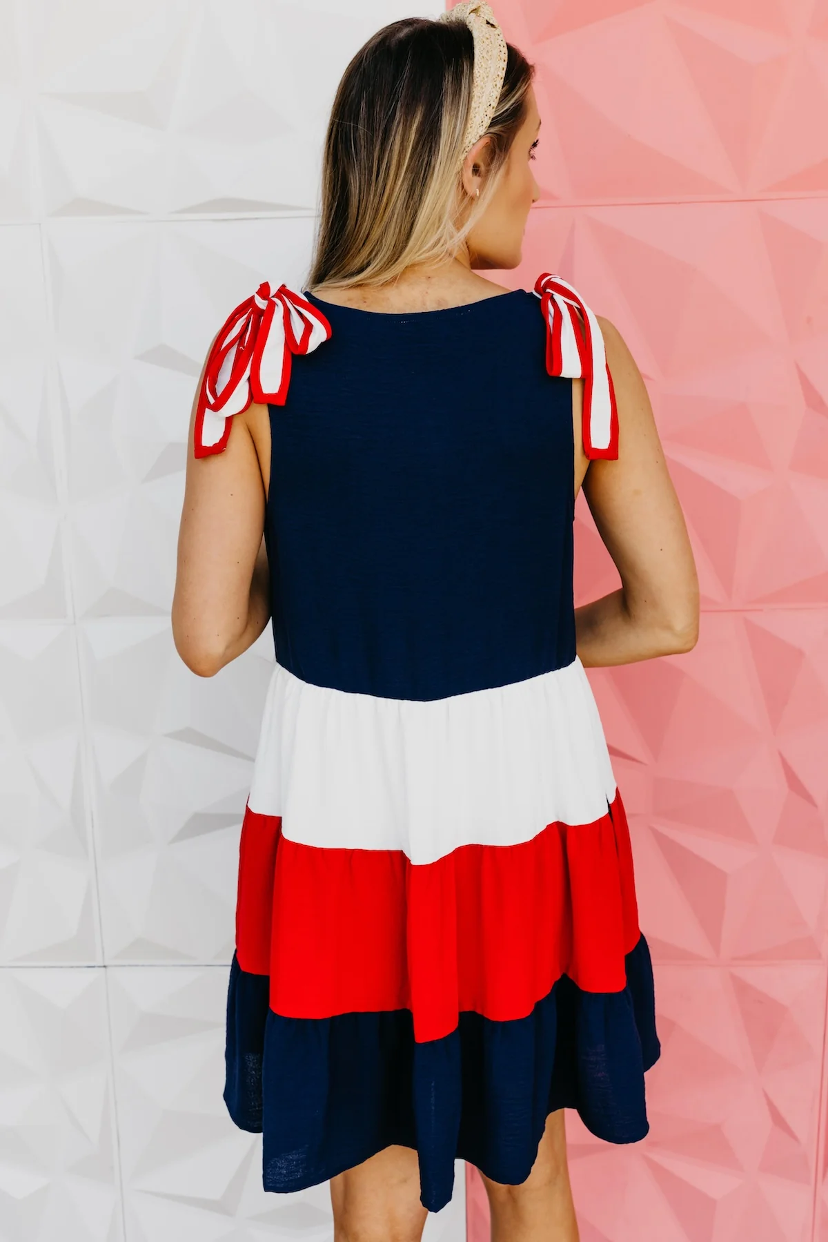 The Rory Color Block Mini Dress - Image 6