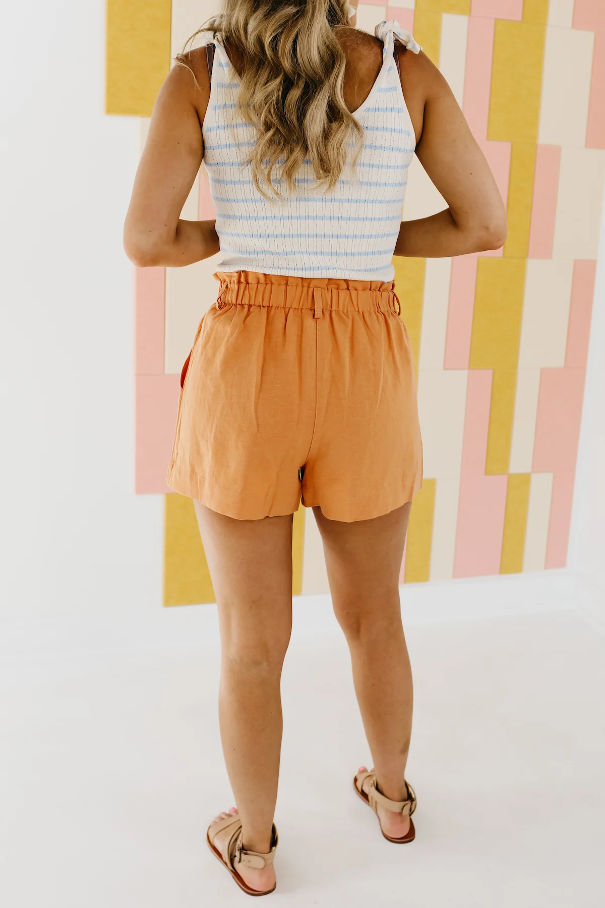 The Rylie Utility Linen Shorts - FINAL SALE - Image 6