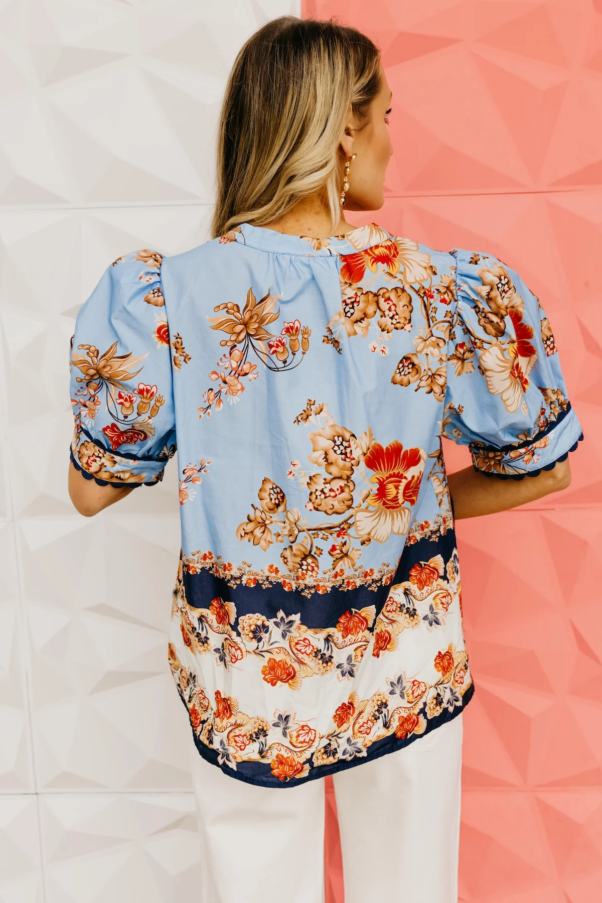 The Sage Puff Sleeve Blouse - Image 10