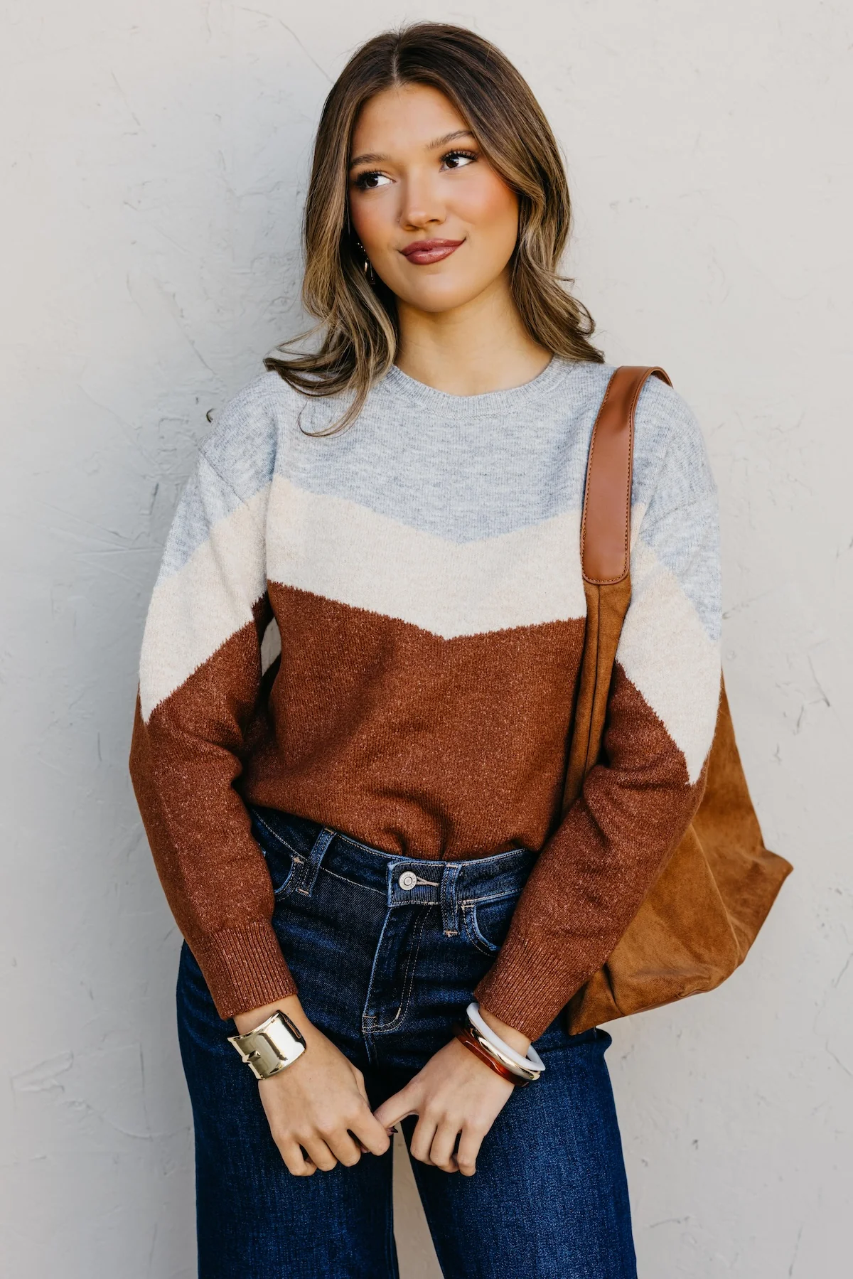 The Sanders Chevron Sweater - Image 3