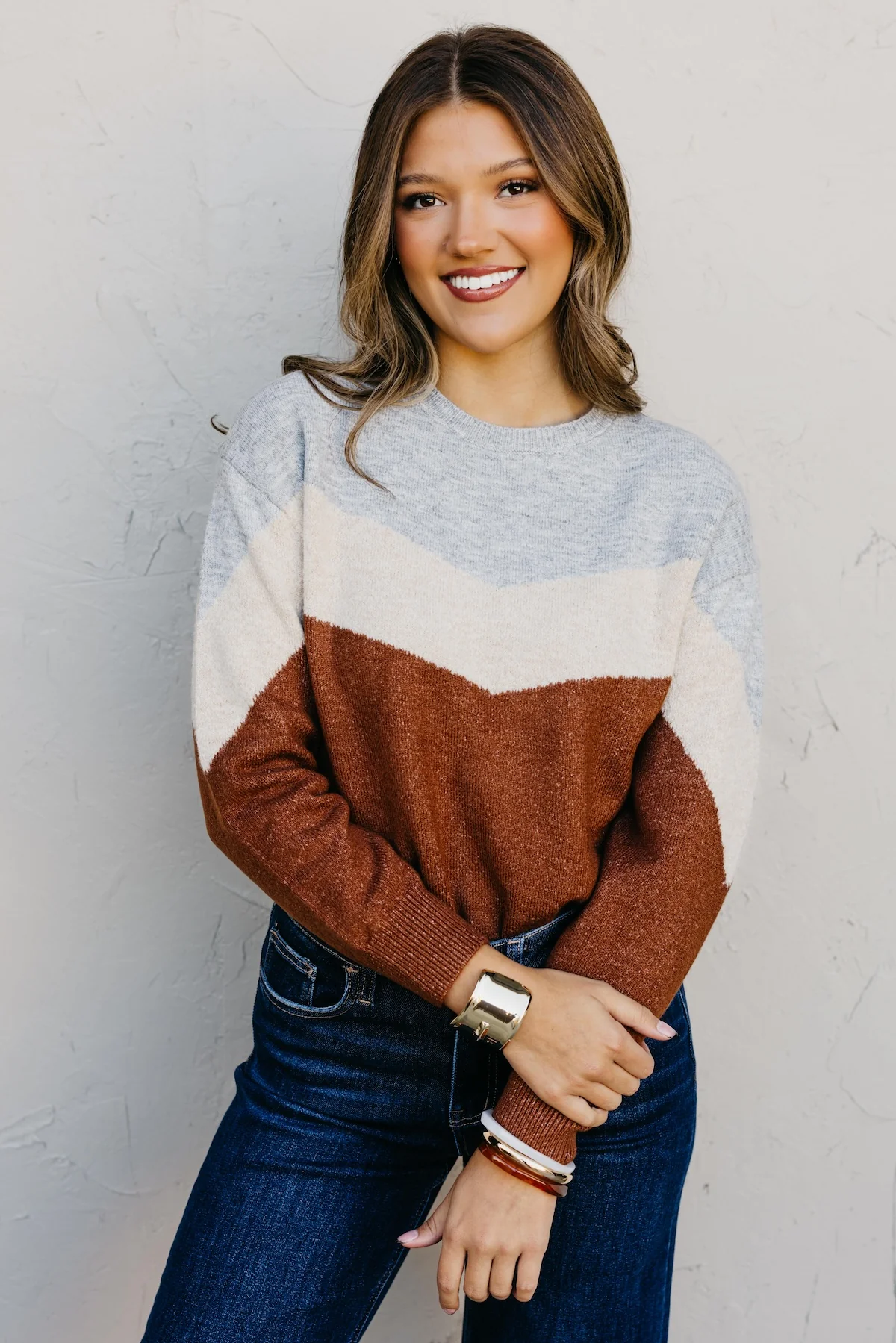 The Sanders Chevron Sweater - Image 6