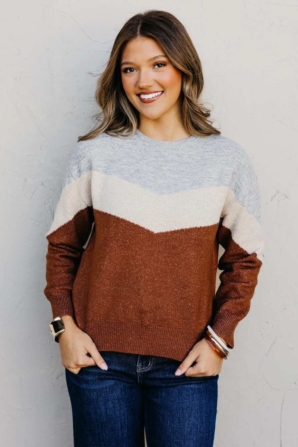 The Sanders Chevron Sweater - Image 8