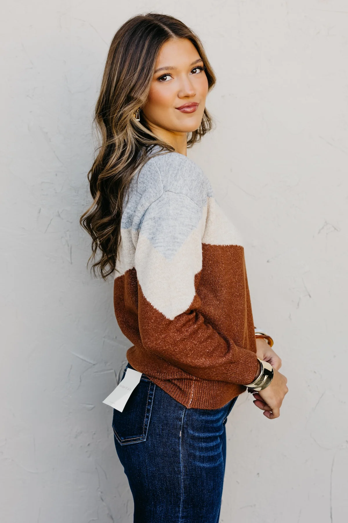 The Sanders Chevron Sweater - Image 9