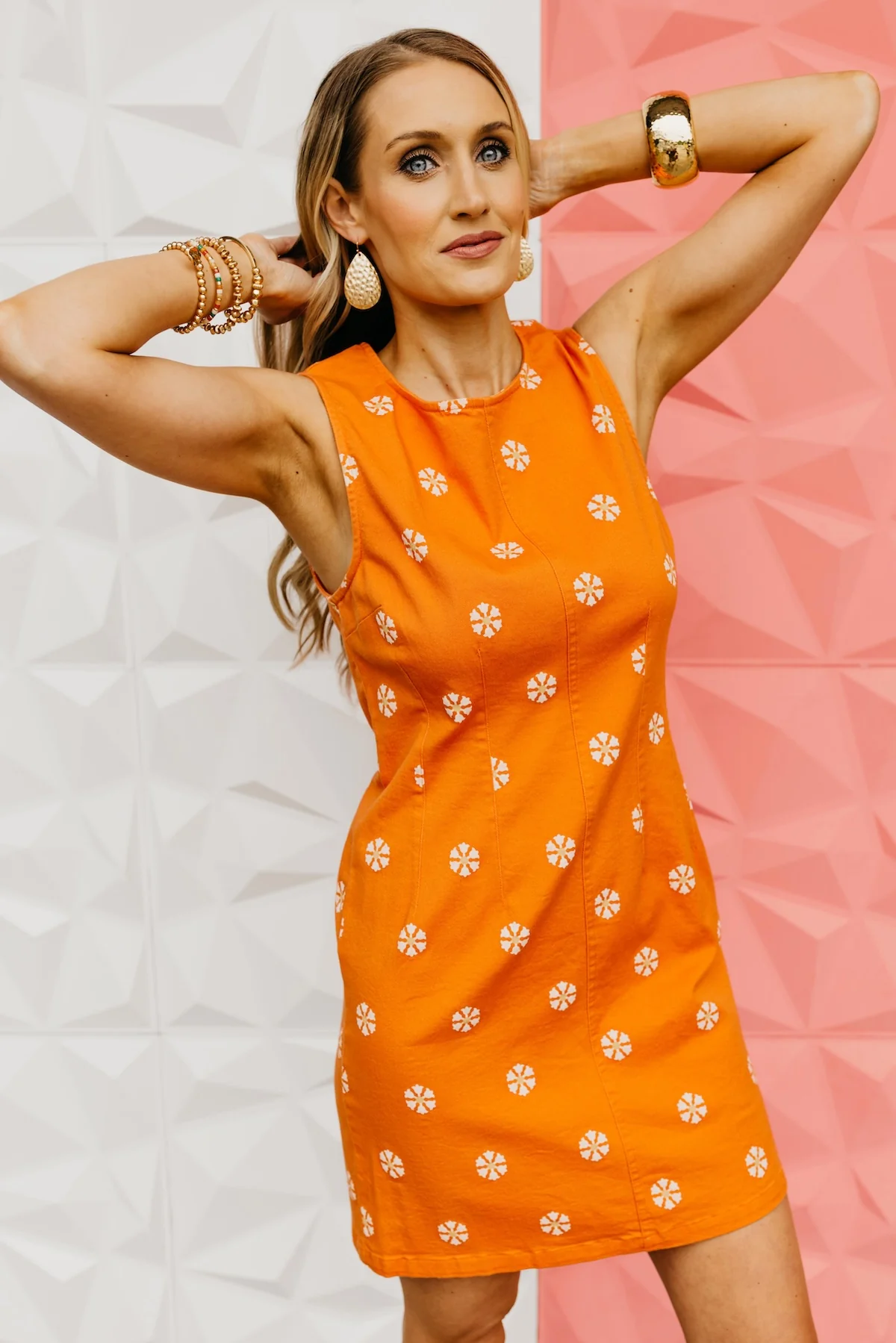 The Saylor Twill Mini Dress - Image 8