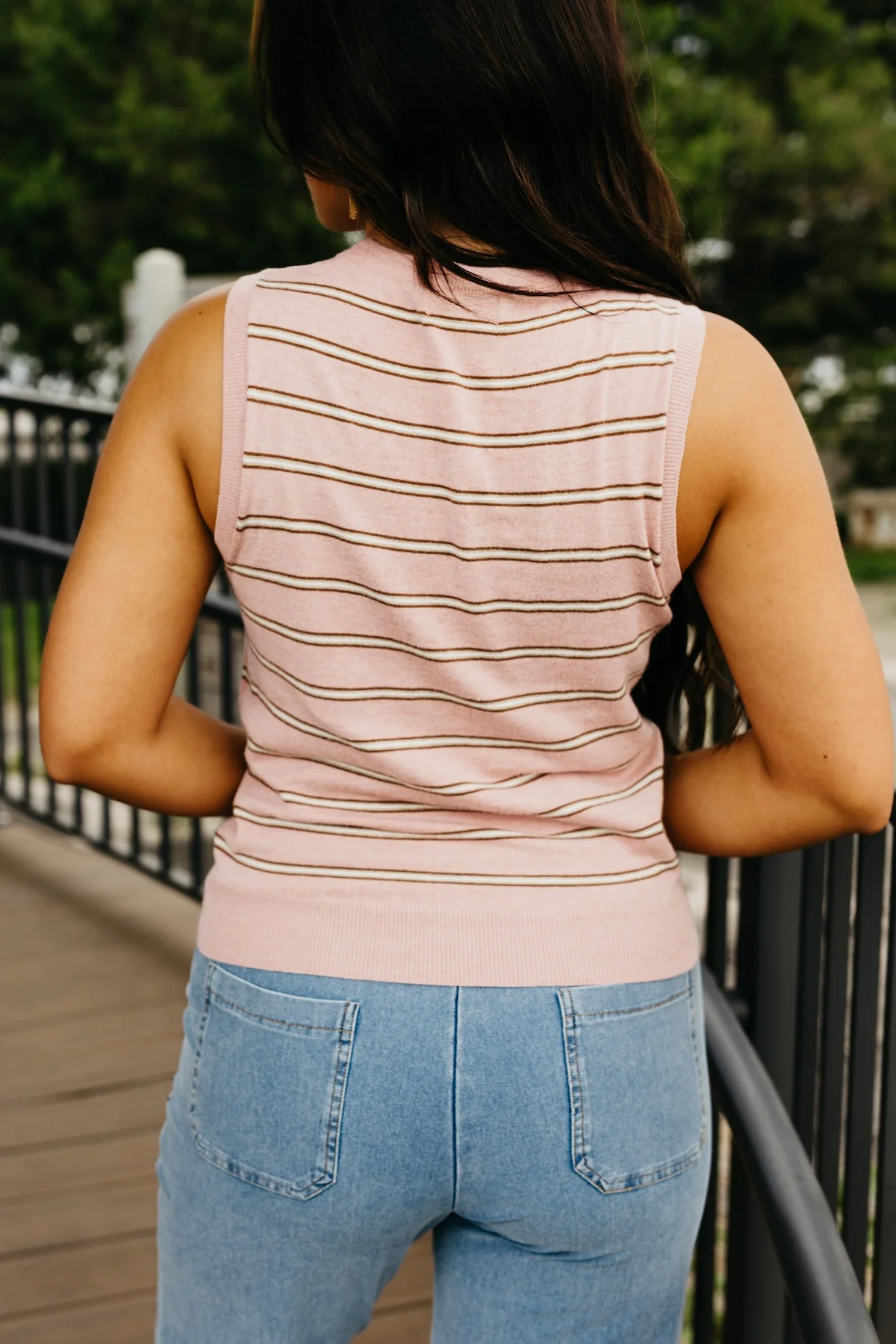 The Scottie Striped Sweater Tank - Image 10