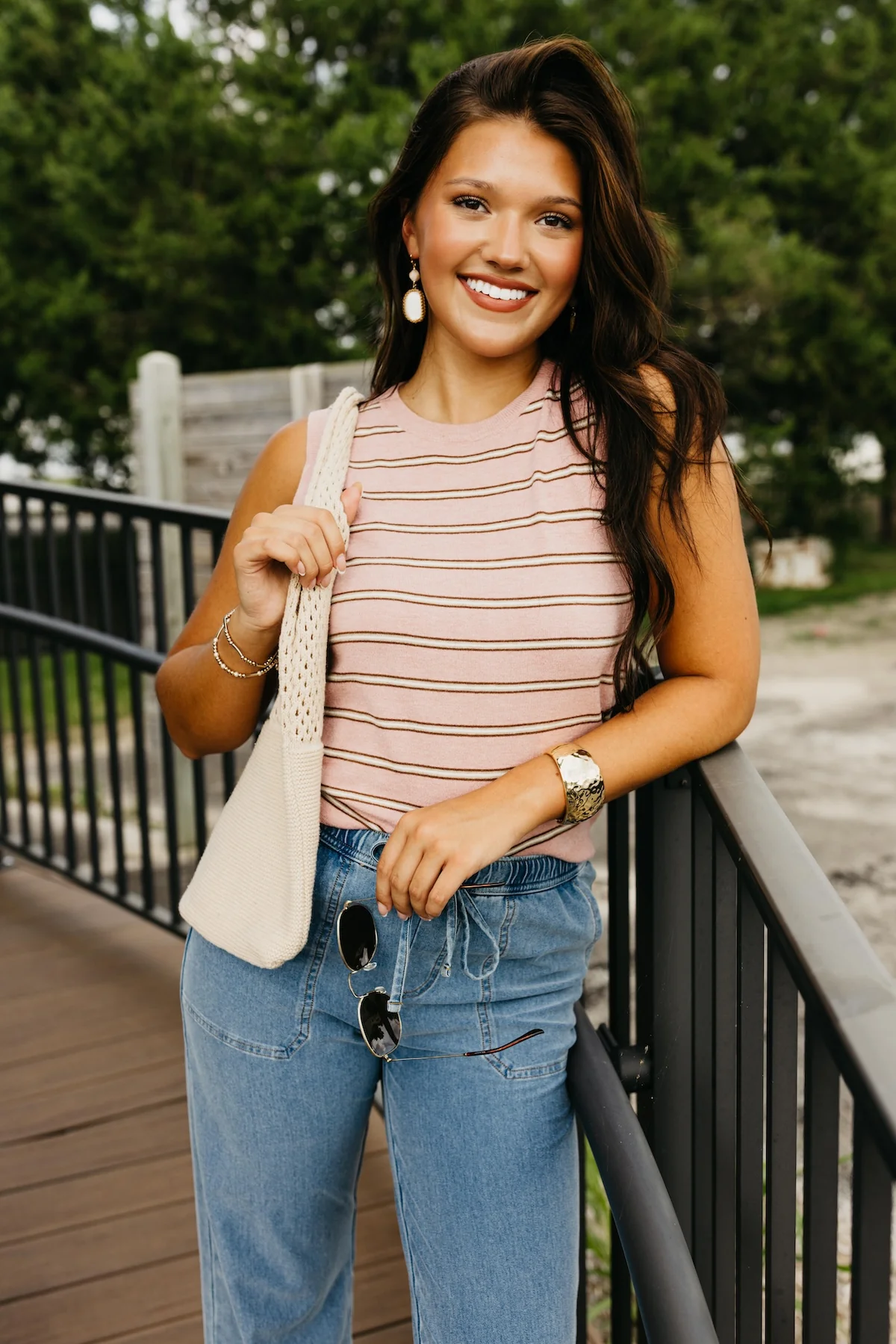 The Scottie Striped Sweater Tank - Image 5