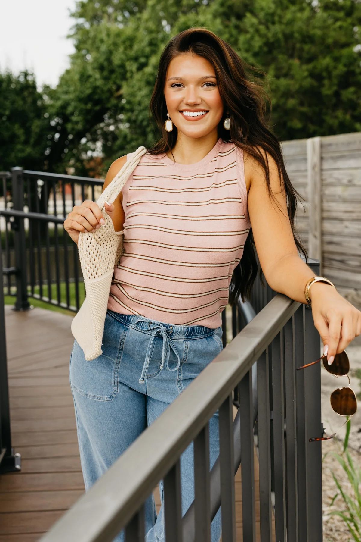 The Scottie Striped Sweater Tank - Image 6