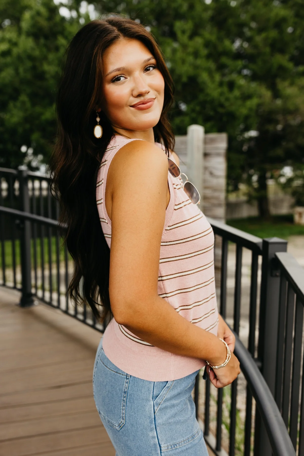 The Scottie Striped Sweater Tank - Image 9