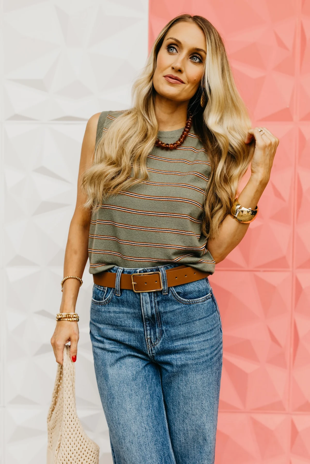 The Scottie Striped Sweater Tank - Image 4