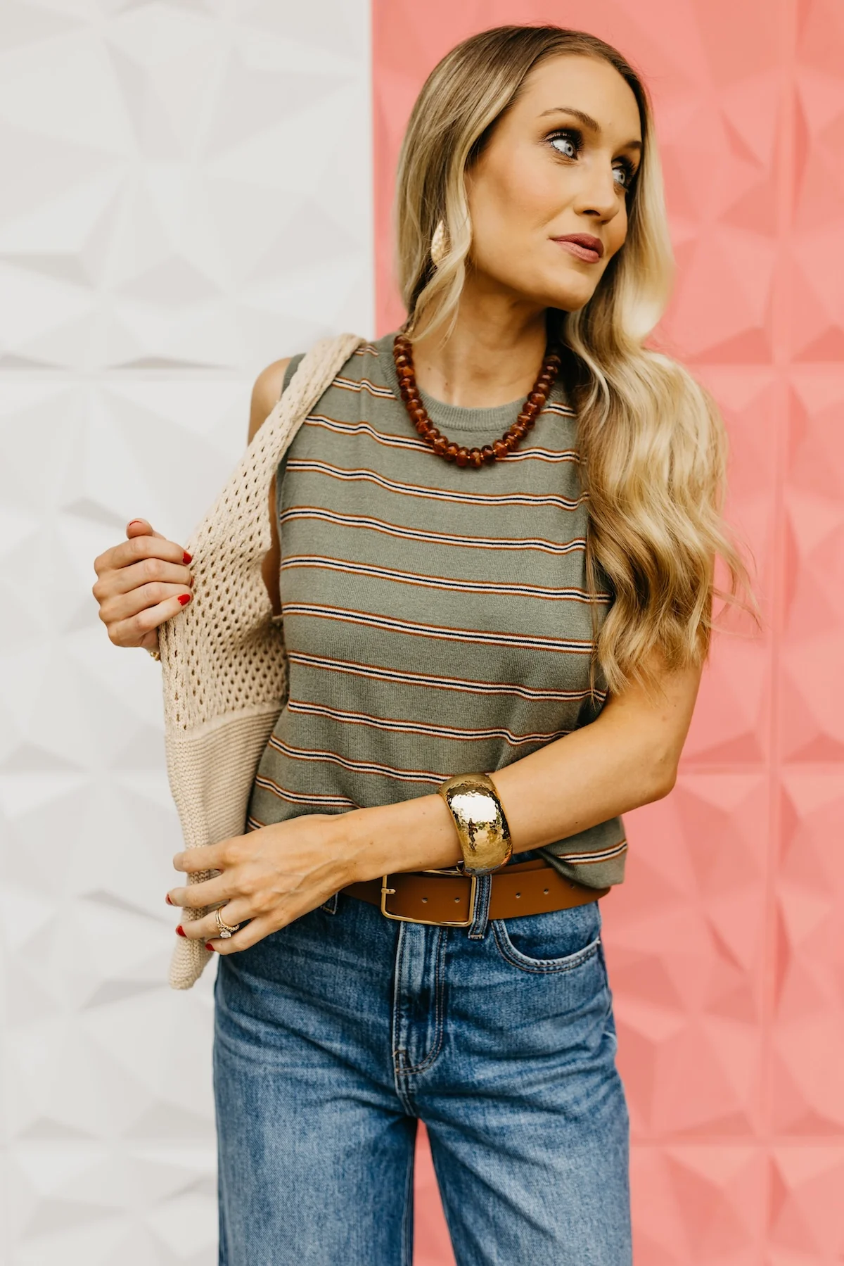 The Scottie Striped Sweater Tank - Image 5