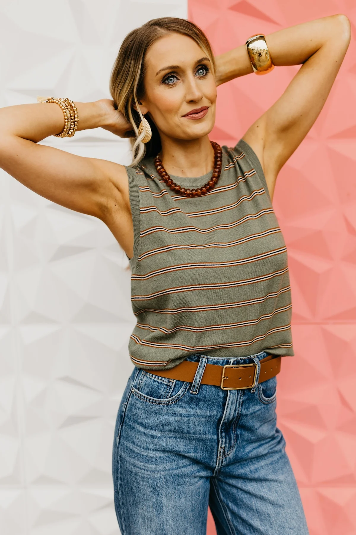 The Scottie Striped Sweater Tank - Image 6