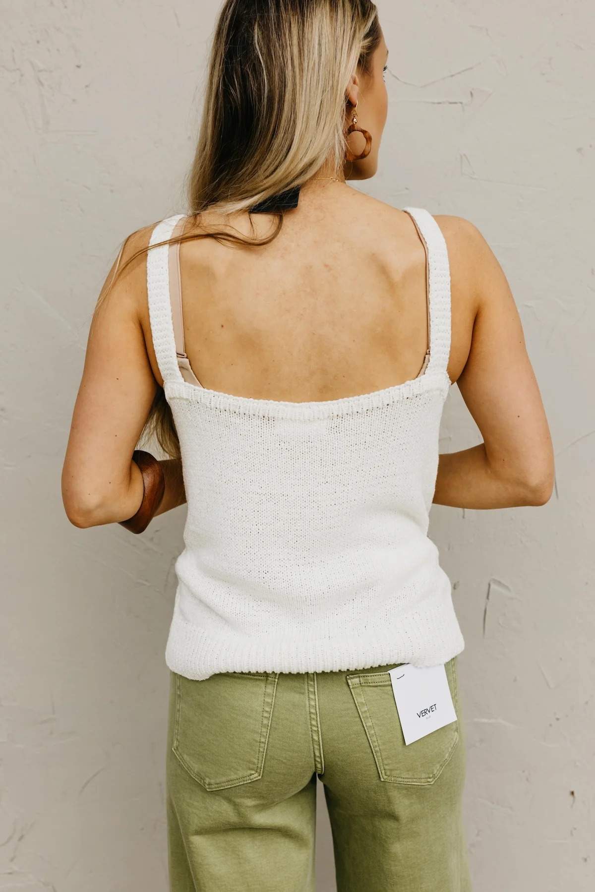 The Selena Textured Knit Tank Top - Image 11