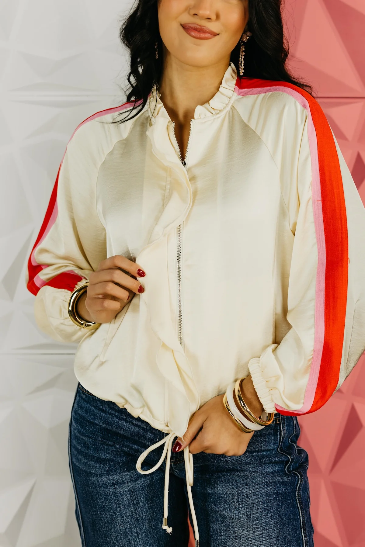 The Serena Contrast Jacket - Image 10