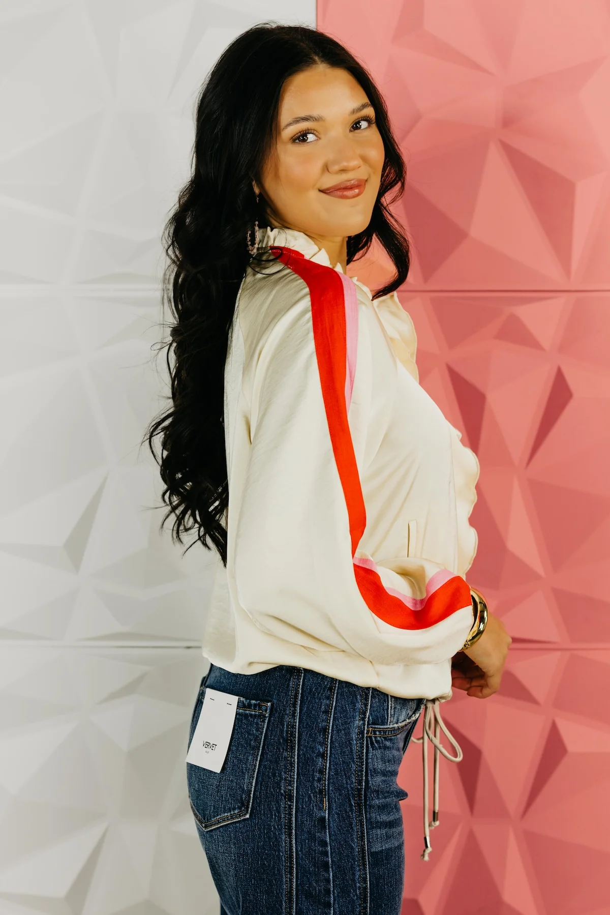 The Serena Contrast Jacket - Image 8