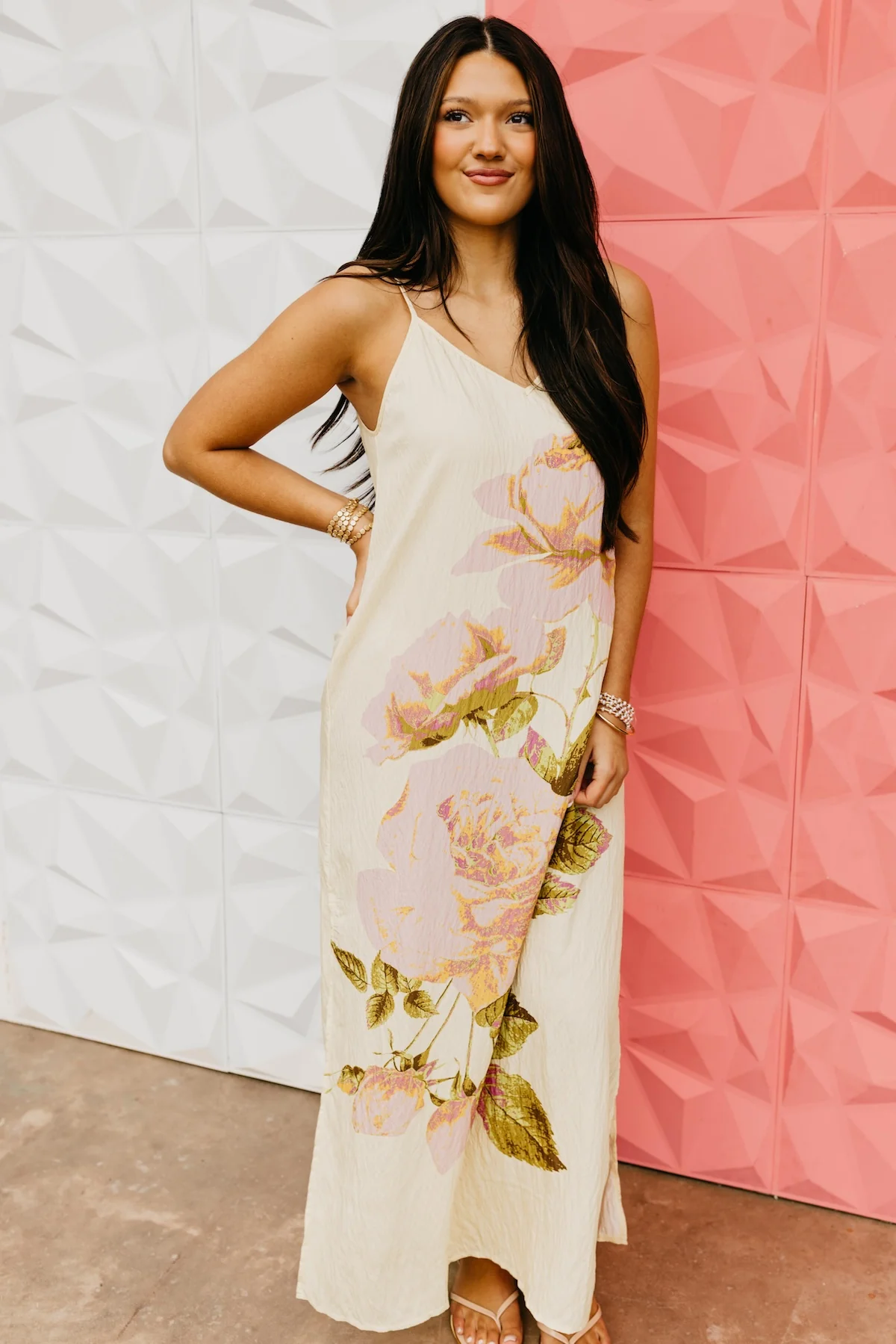The Seth Floral Cami Maxi Dress - Image 6