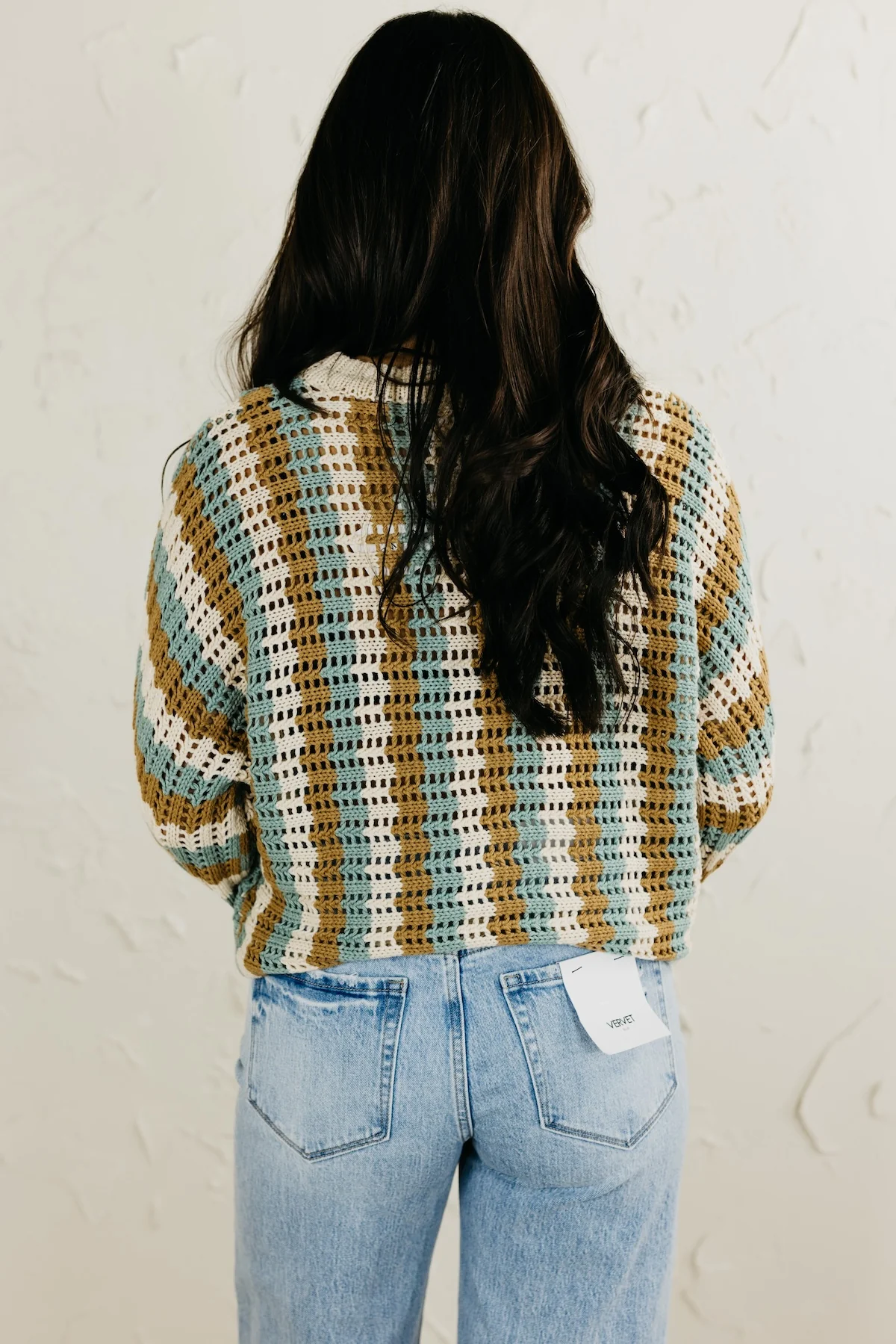 The Sheril Stripe Dolman Sweater - Image 12