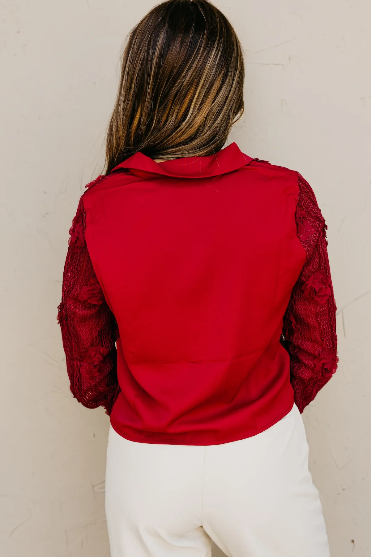 The Sonya Floral Knit Shirt - Image 14