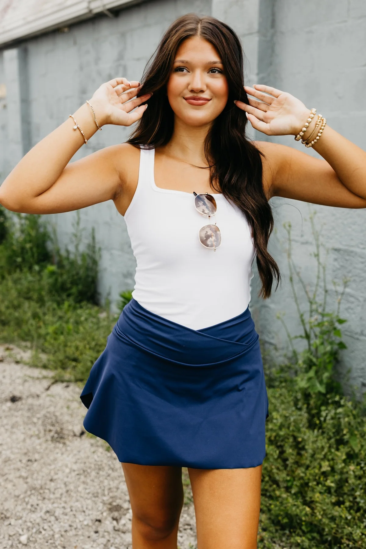 The Sterling Crossover Waist Skort - Image 11