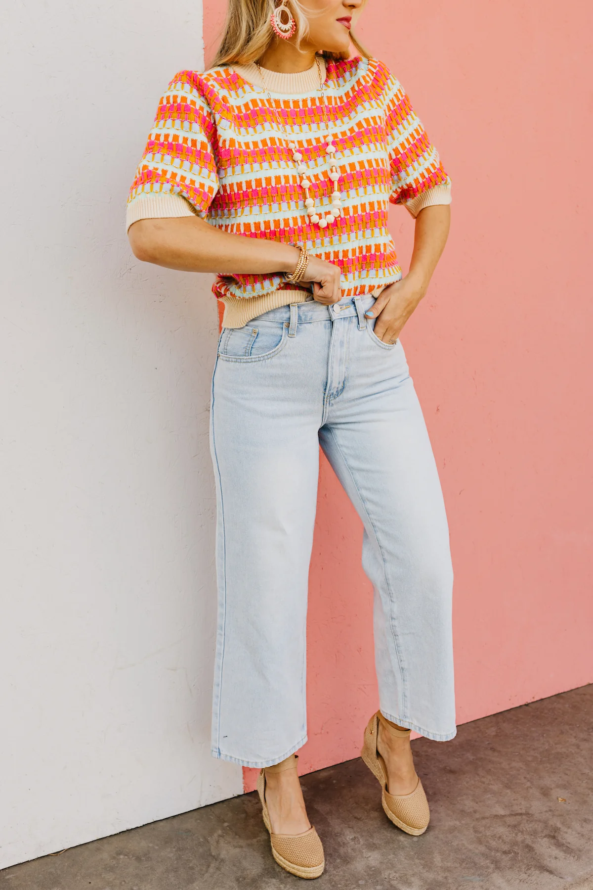 The Thea Adjustable Waist Crop Denim - Image 13