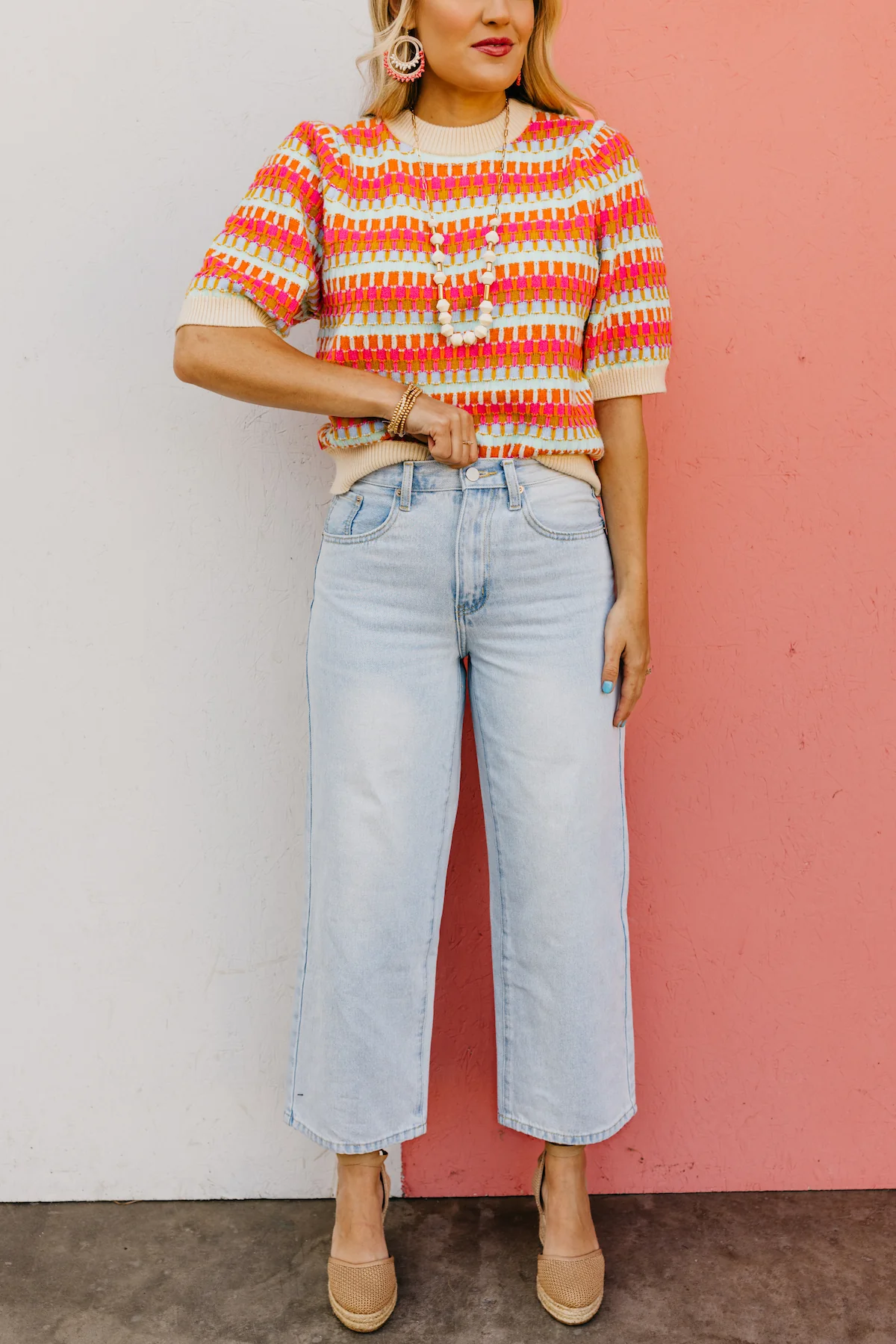 The Thea Adjustable Waist Crop Denim - Image 14