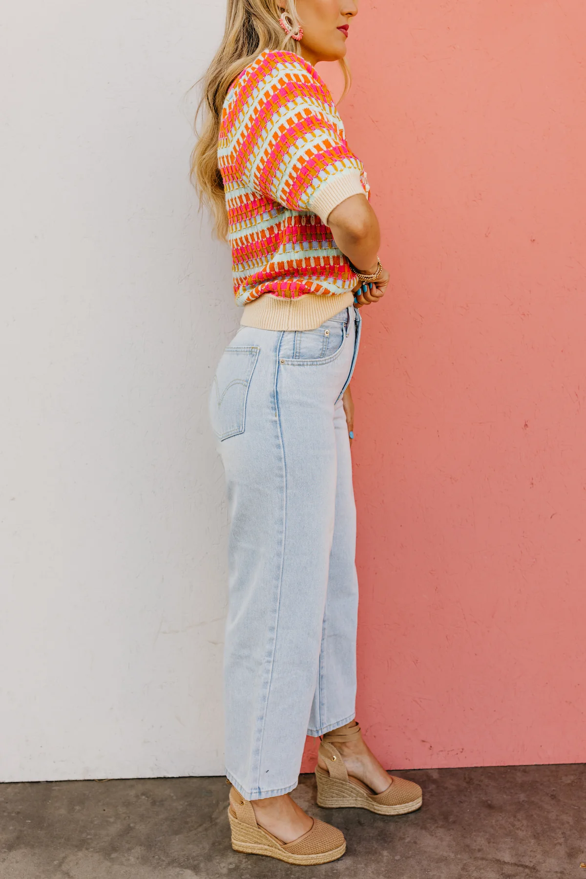 The Thea Adjustable Waist Crop Denim - Image 16