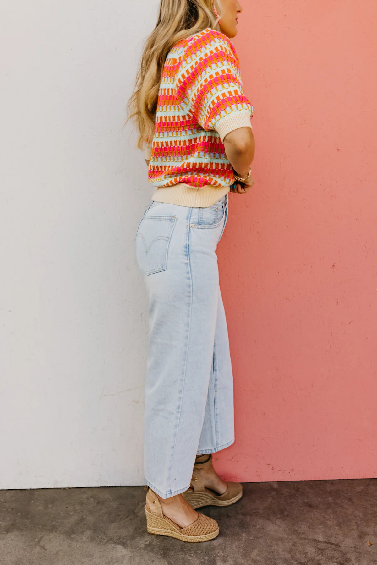 The Thea Adjustable Waist Crop Denim - Image 17