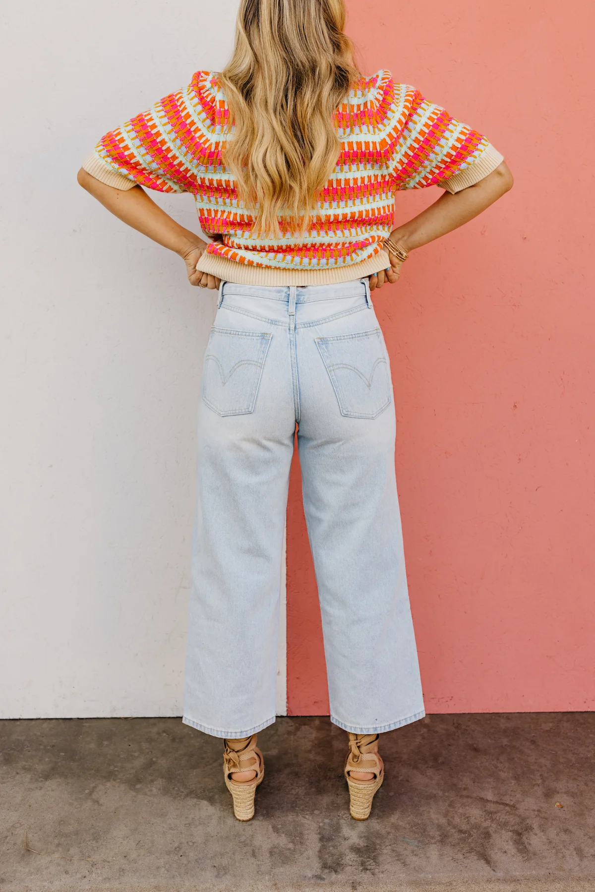The Thea Adjustable Waist Crop Denim - Image 18
