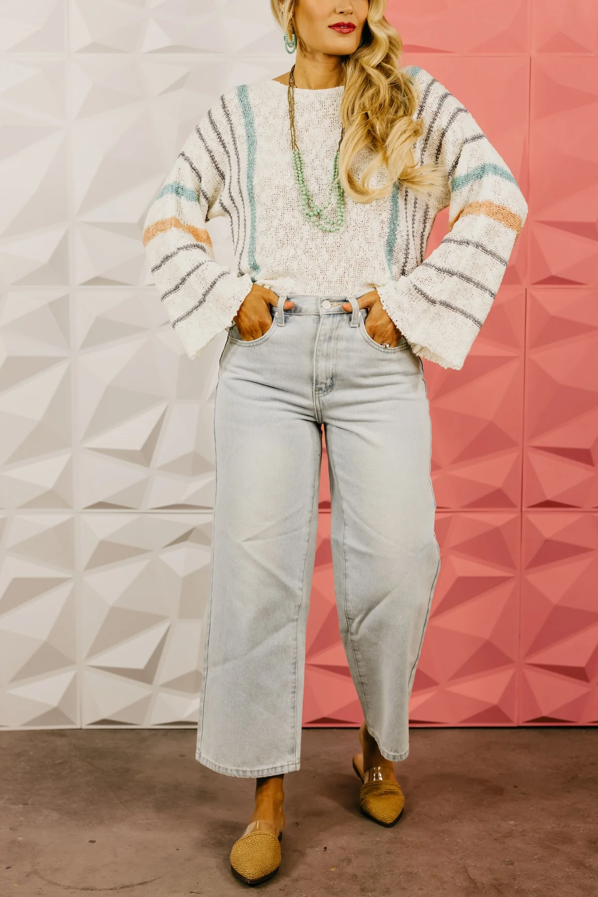 The Thea Adjustable Waist Crop Denim - Image 3