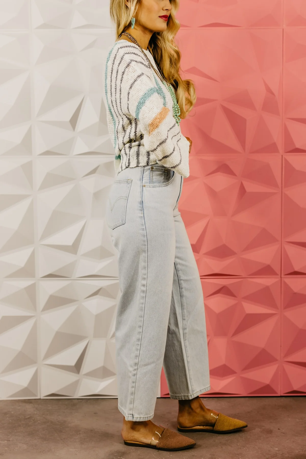 The Thea Adjustable Waist Crop Denim - Image 4
