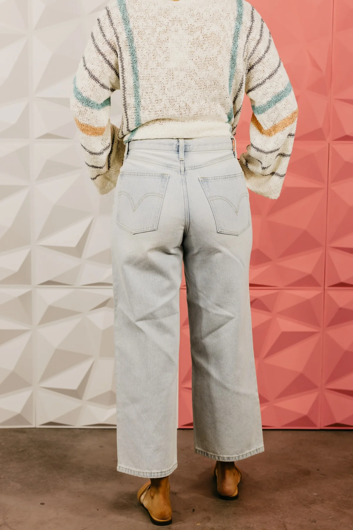 The Thea Adjustable Waist Crop Denim - Image 5
