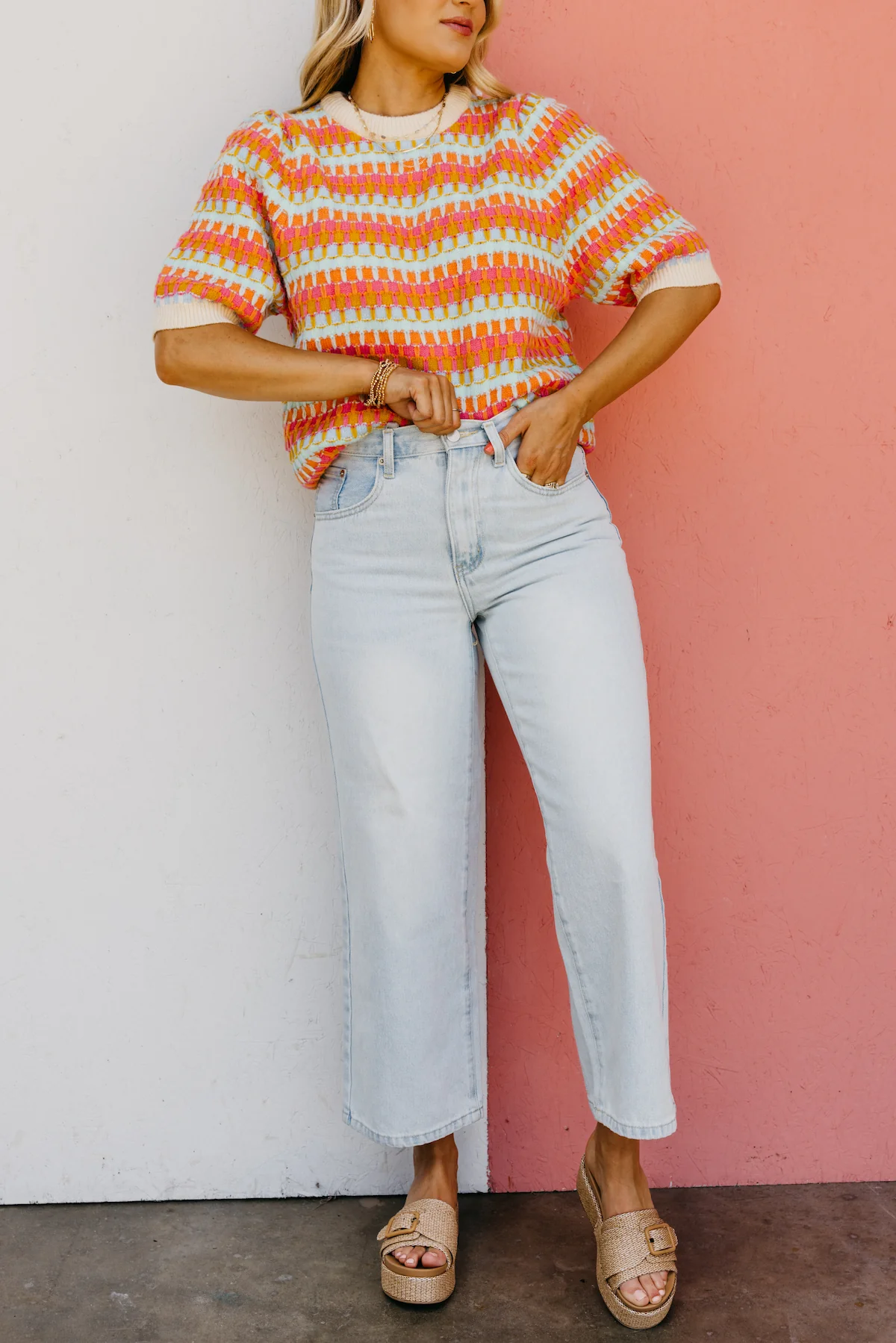 The Thea Adjustable Waist Crop Denim - Image 6