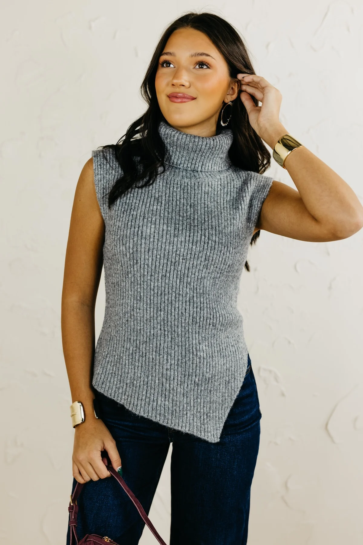 The Tisha Sweater Vest Top - Image 9