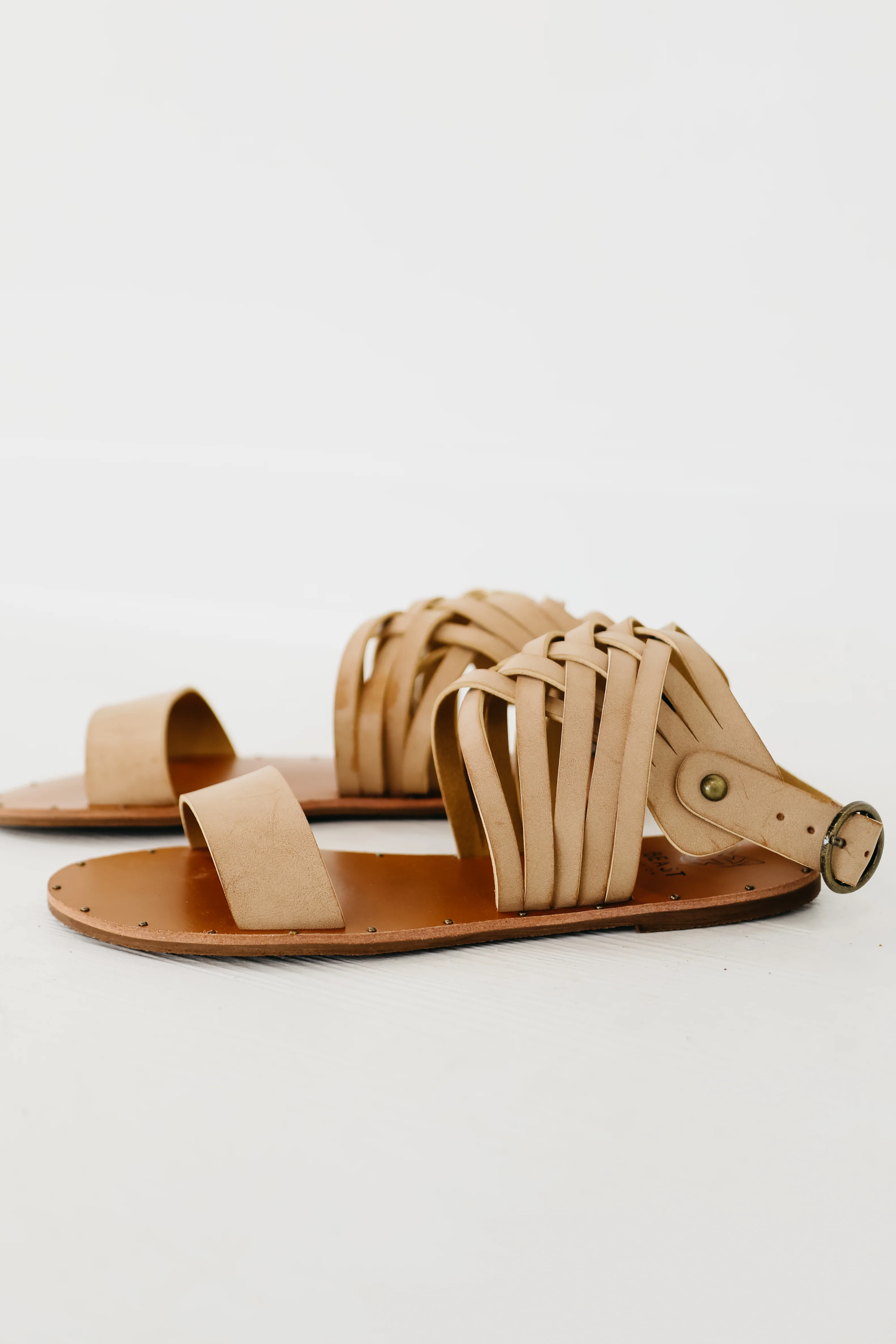 The Travis Ankle Strap Sandal | Taupe - FINAL SALE - Image 3