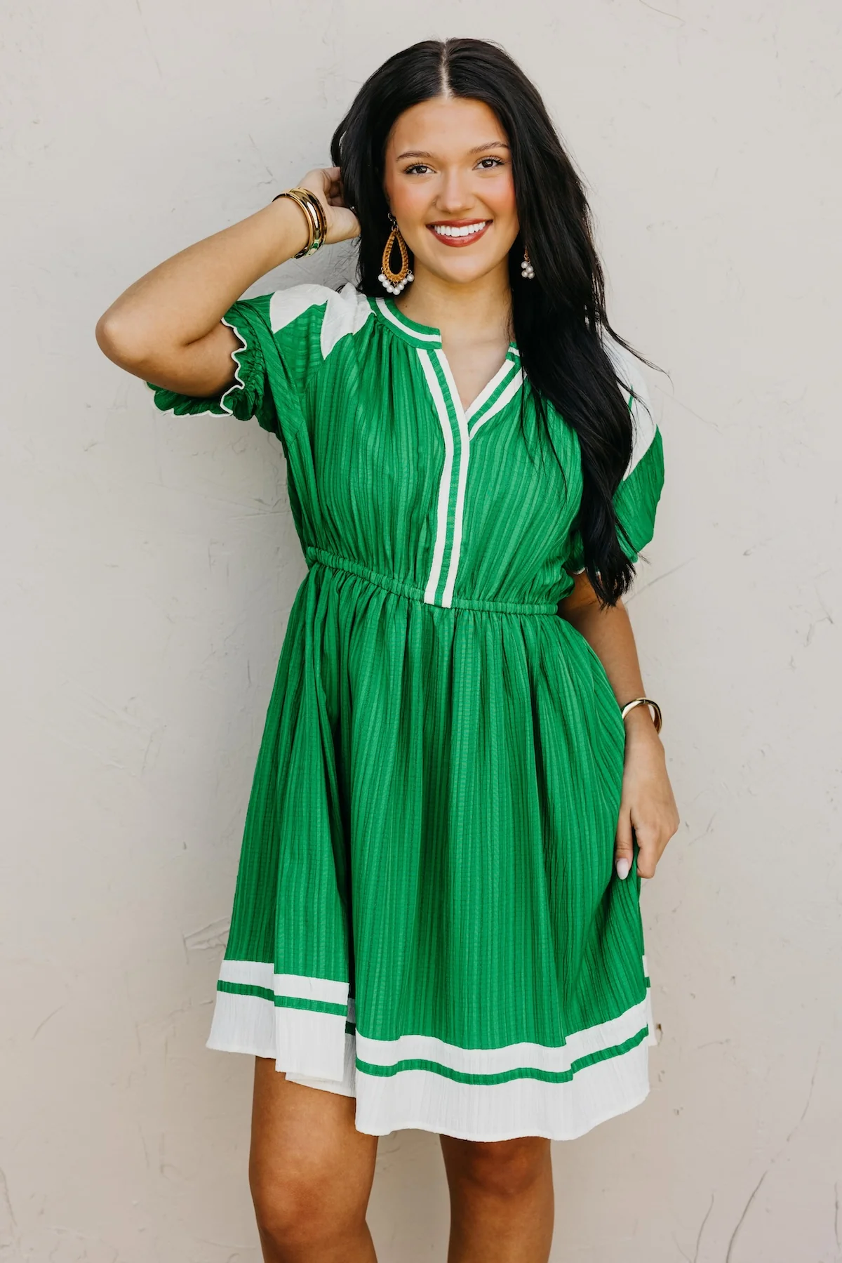 The Tucker Crinkle Mini Dress - Image 6