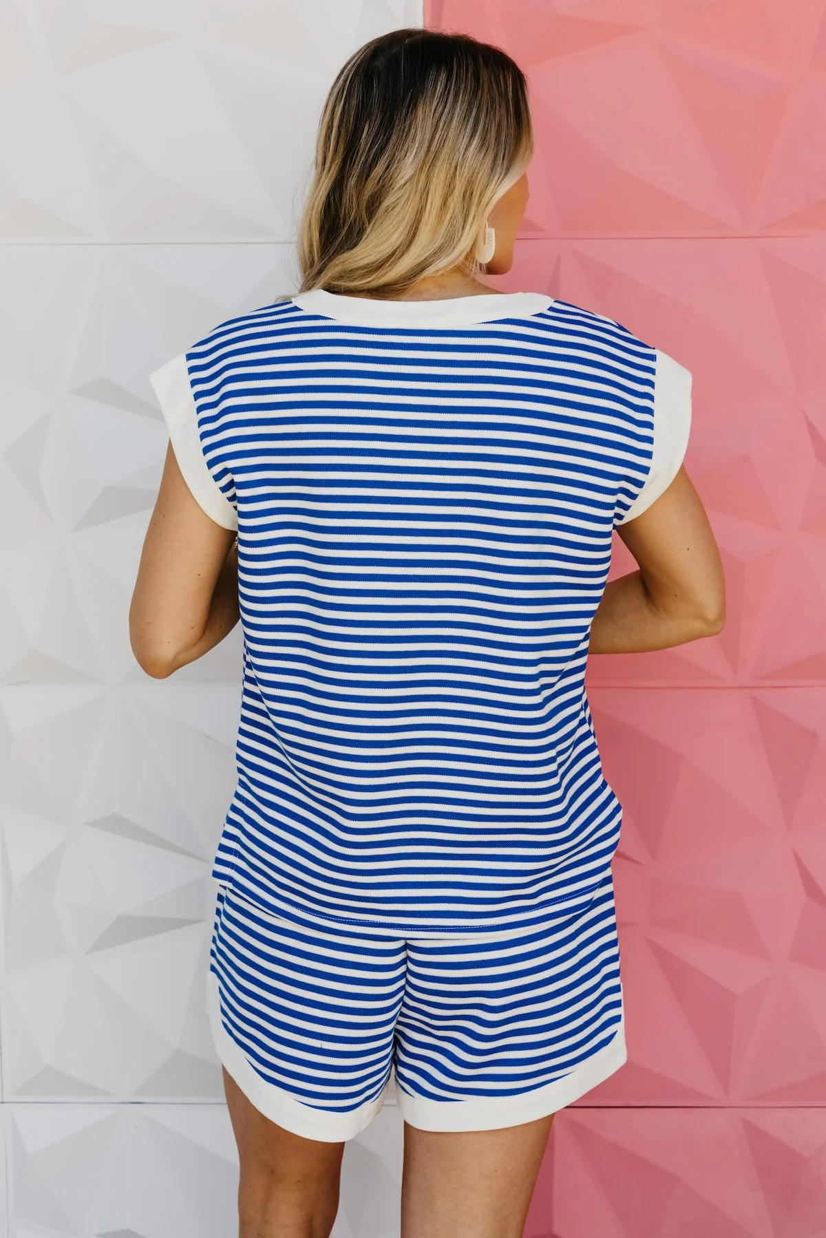 The Tyler Striped Shorts Set - Image 10