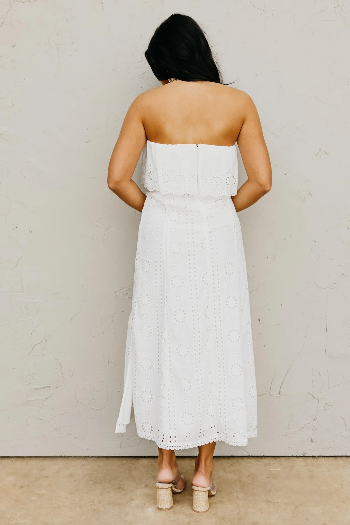 The Vanessa Eyelet Midi Dress - Image 10