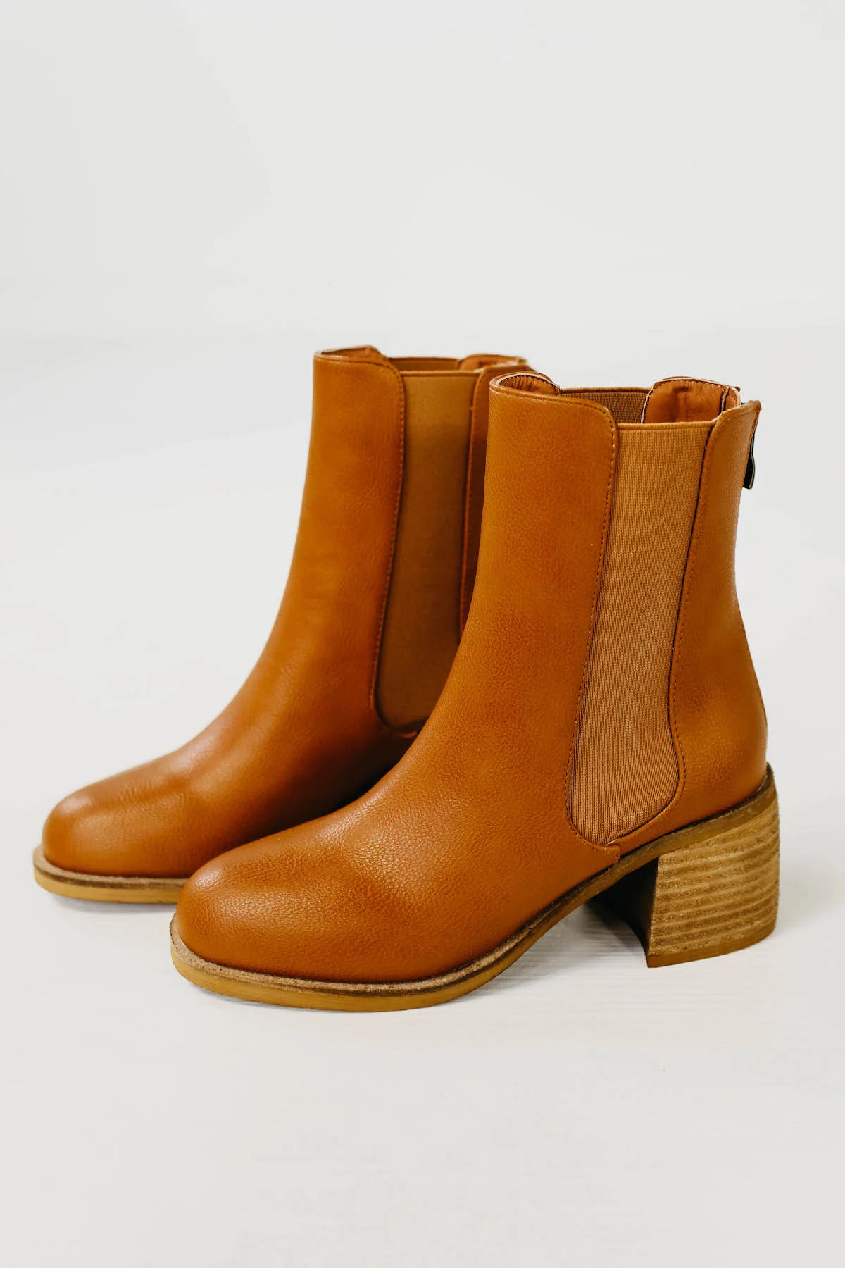 The Villa Chelsea Bootie | Camel - Image 4