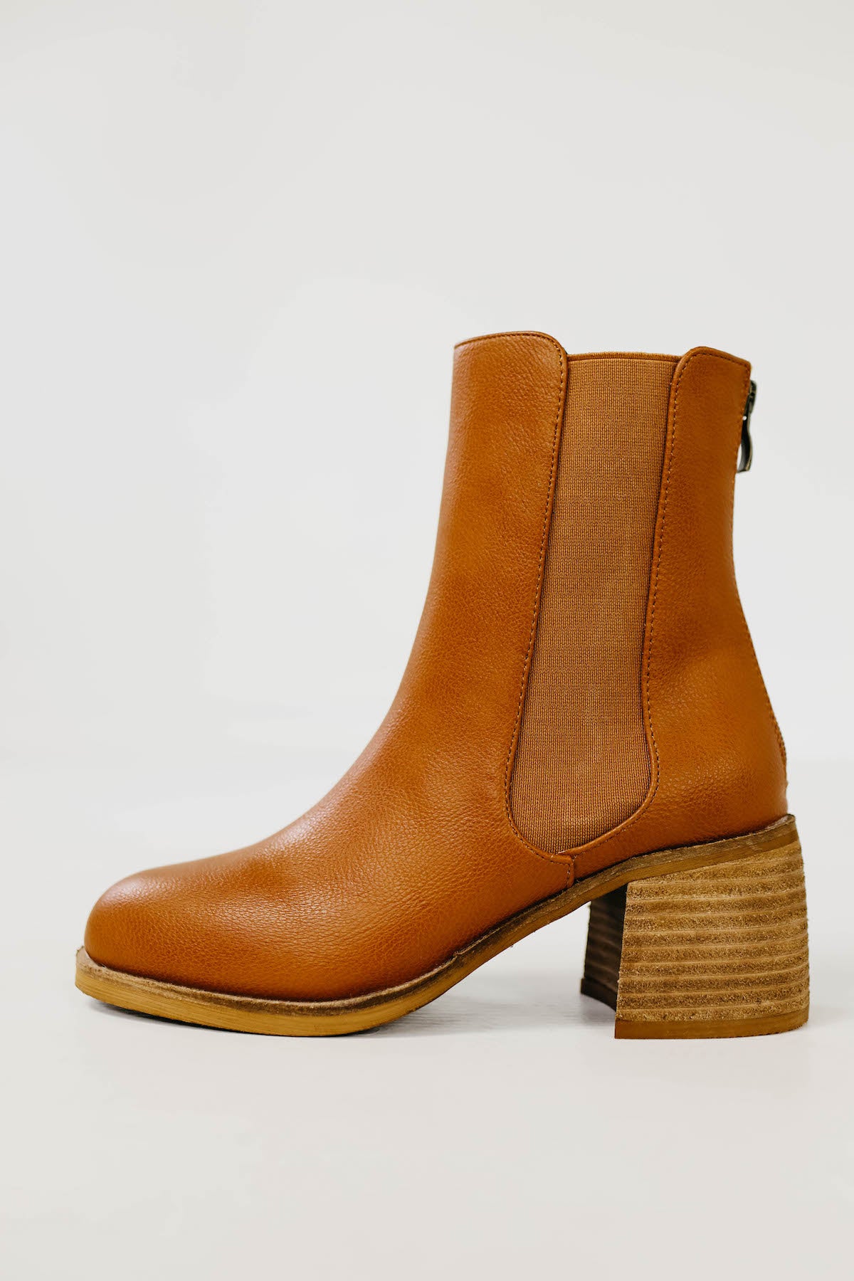 The Villa Chelsea Bootie | Camel - Image 5