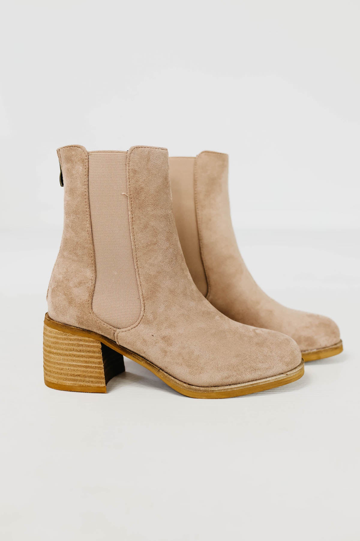 The Villa Bootie Chelsea Bootie | Taupe - Image 4