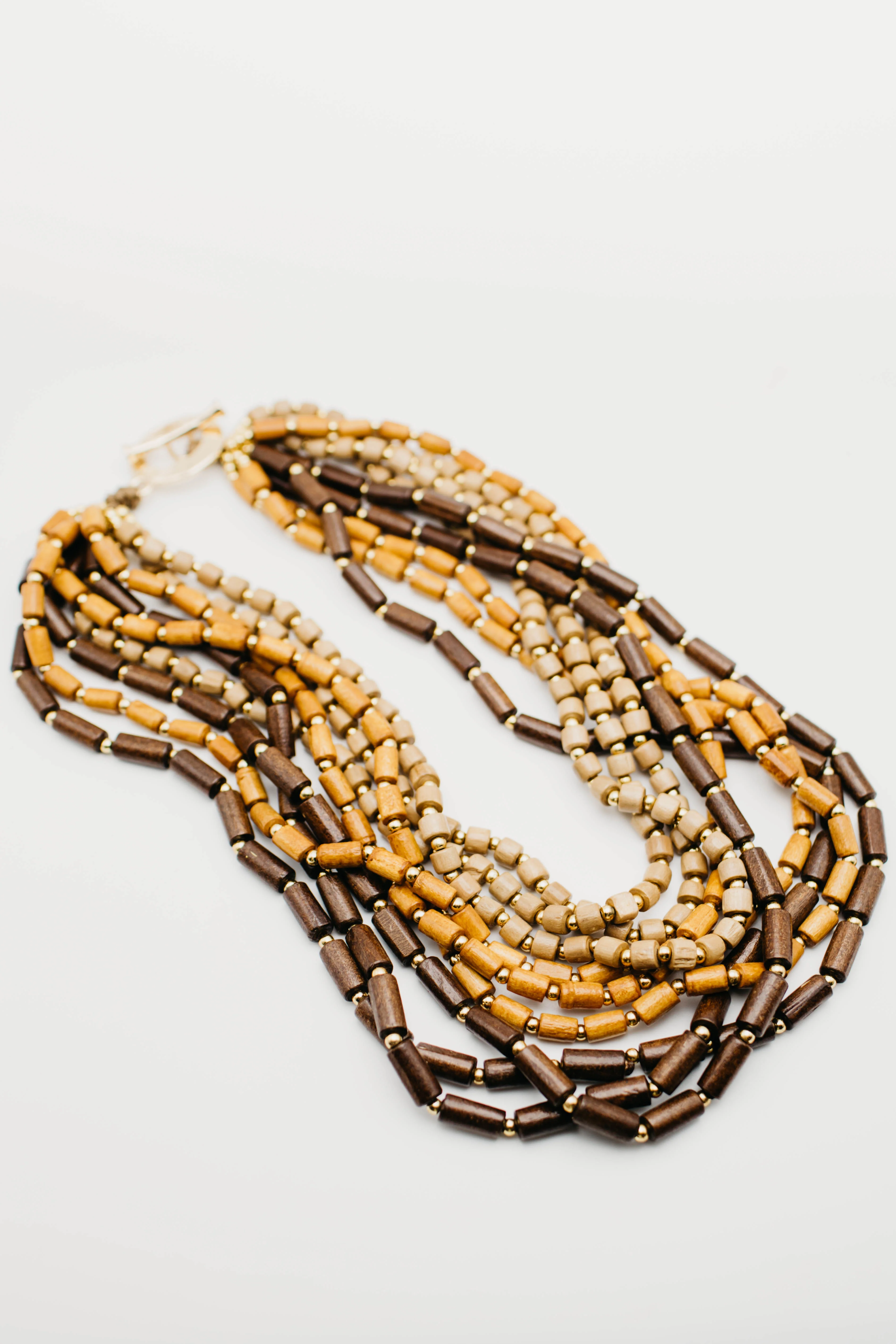The Vince Wood Layered Necklace - Image 4