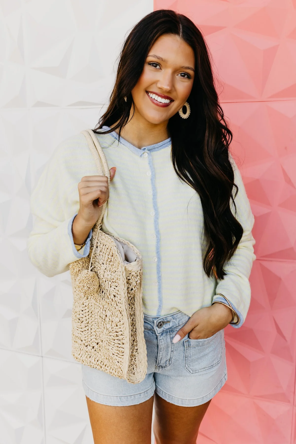 The Wade Stripe Cardigan - Image 6