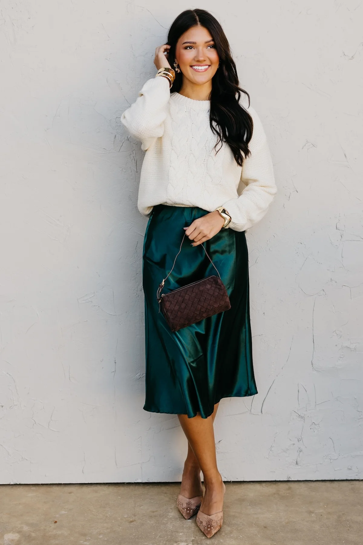 The Wanda Cozy Cable Sweater - Image 2