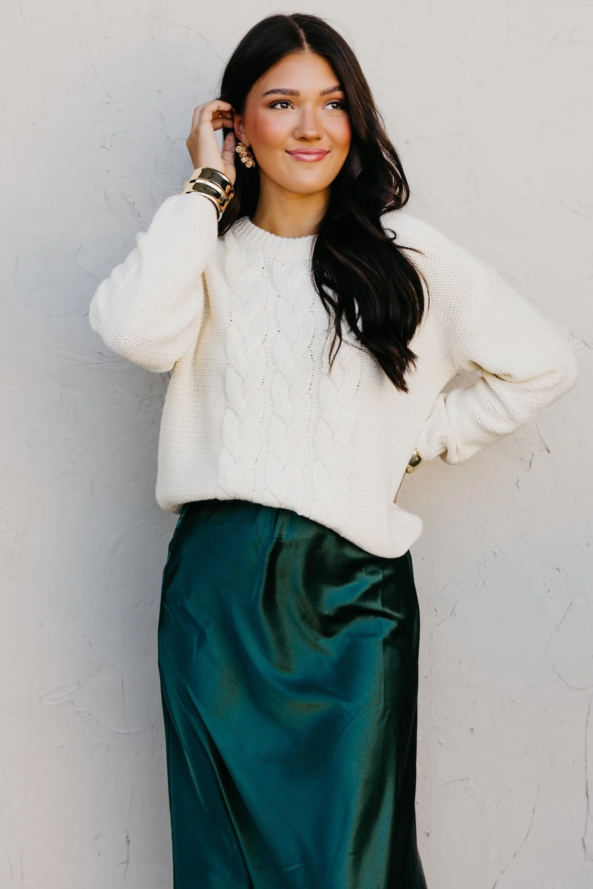 The Wanda Cozy Cable Sweater - Image 5