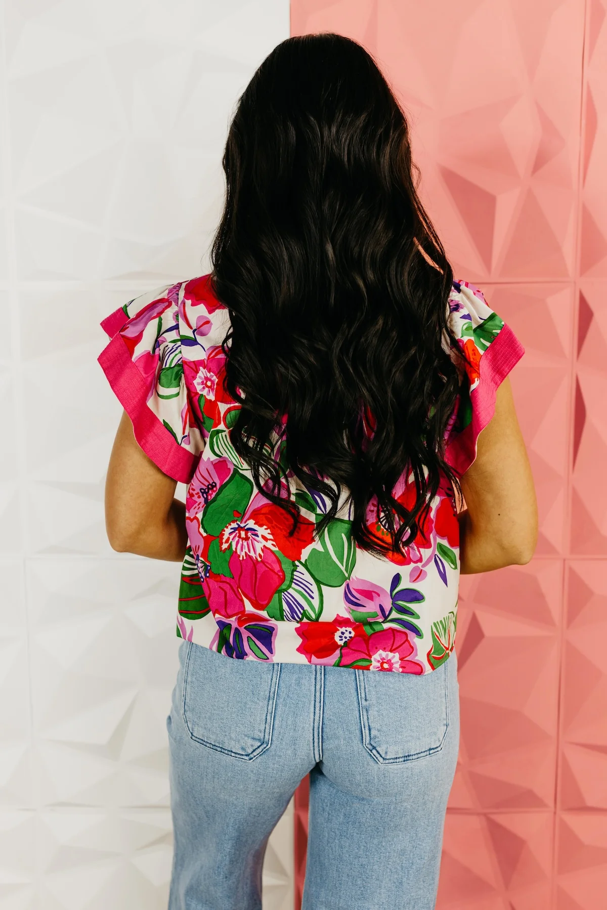 The Weston Flutter Sleeve Top - Image 9
