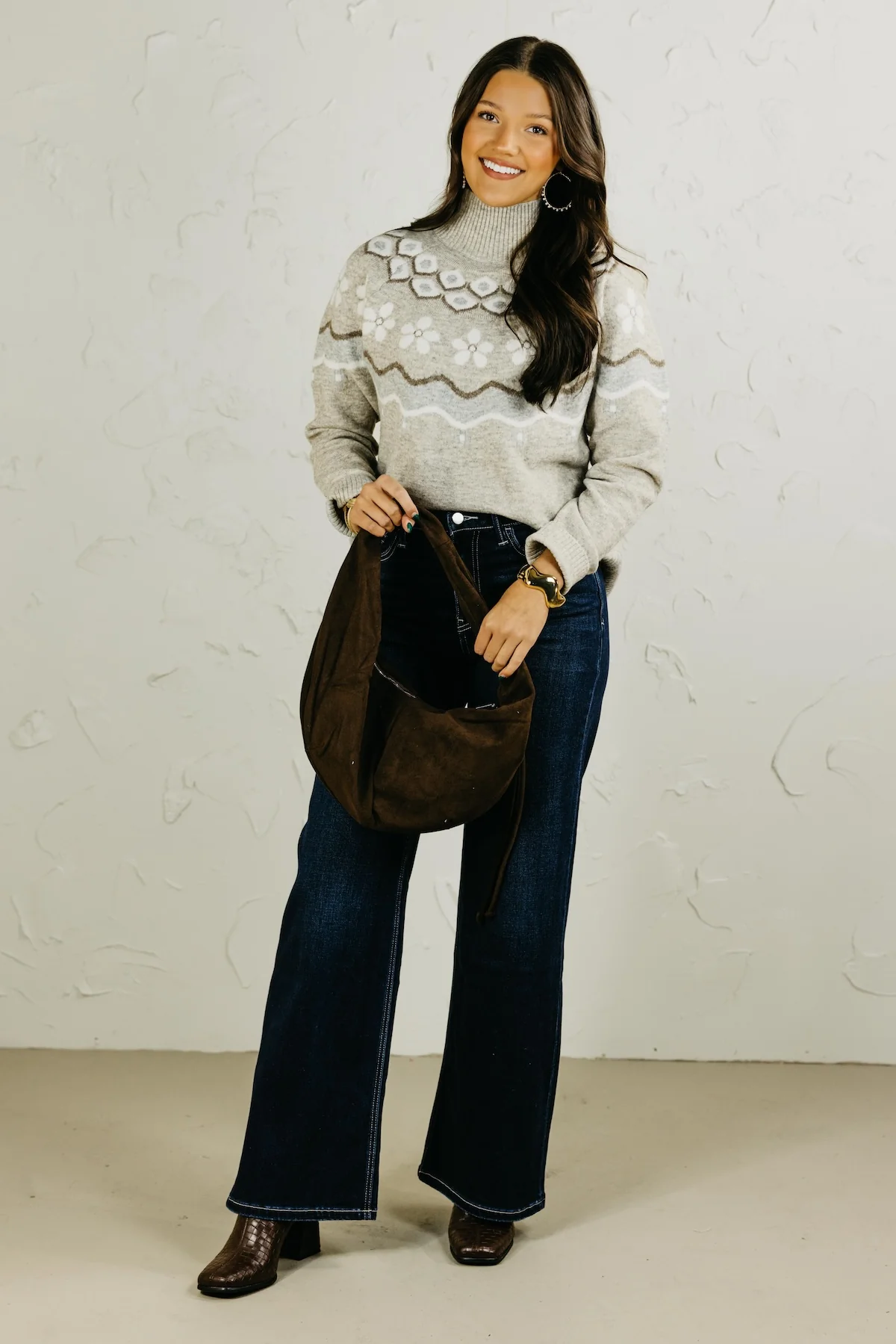 The William Floral Nordic Sweater - Image 2
