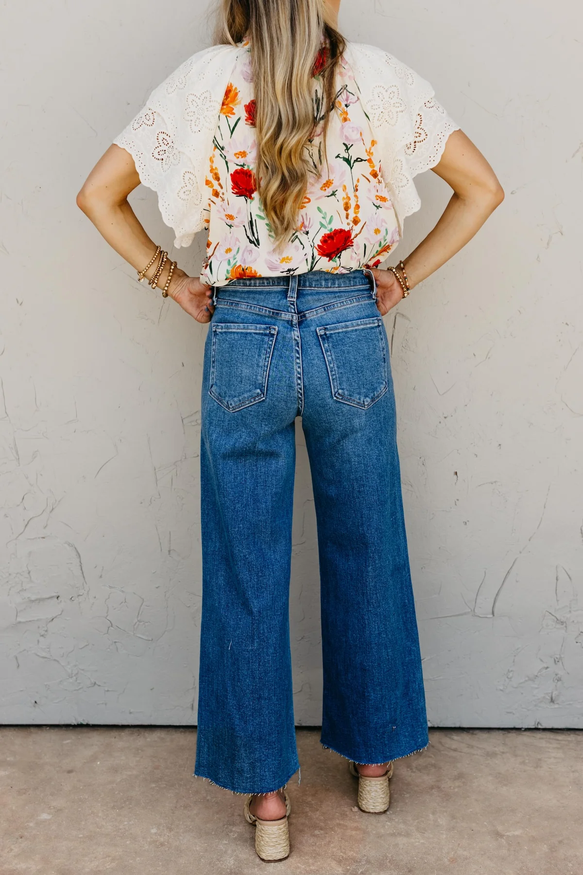 Just Black Denim | The Winnie Scissor Cut Palazzo Denim - Image 4